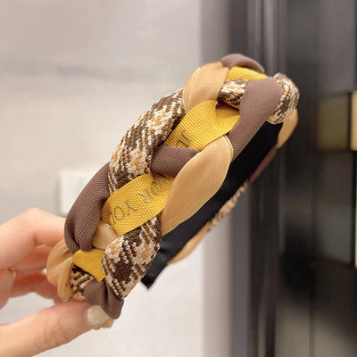 Women's Retro Printing Geometric Cloth Hair Band