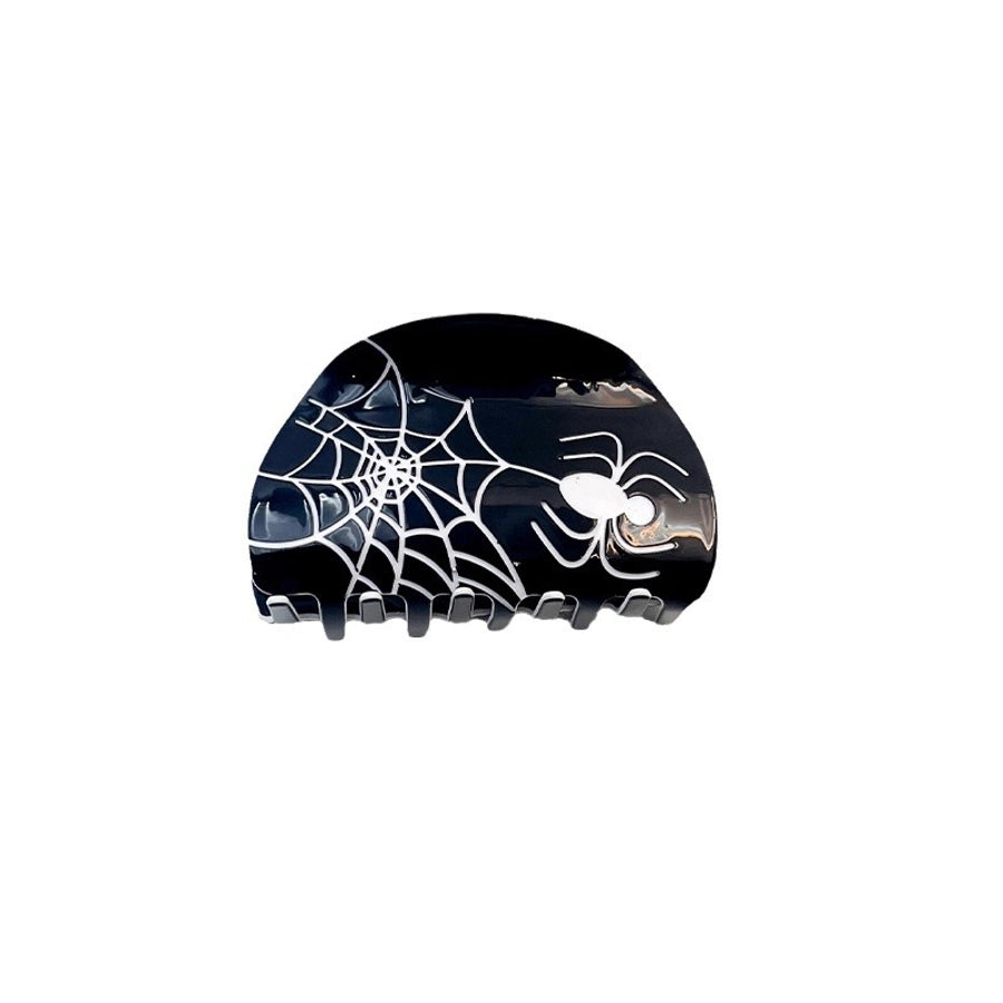Halloween Simple Style Streetwear Women's Spider Spider Web Arylic Hair Claws