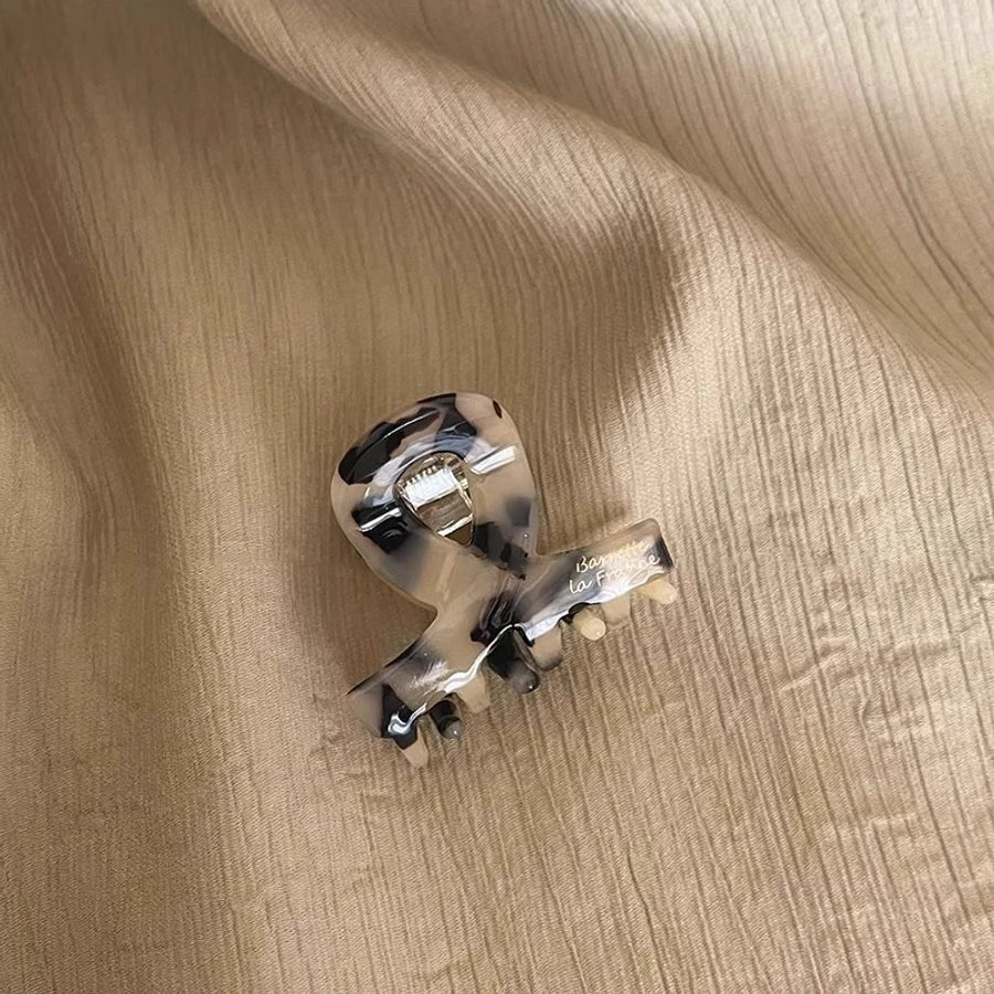 classic style solid color acetic acid sheets polishing hair claws