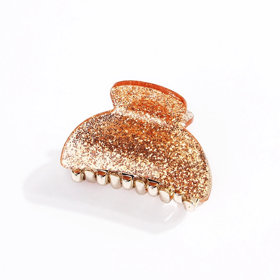 commute korean style solid color arylic hair claws