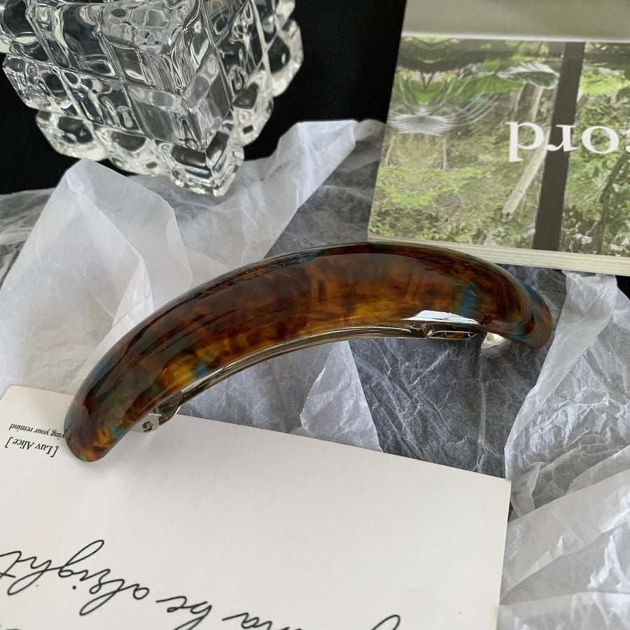 Women's Casual Elegant Simple Style Geometric Alloy Acetic acid sheets Hair Clip