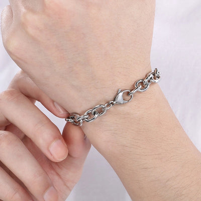 Simple Style Geometric 304 Stainless Steel 18K Gold Plated  Bracelets In Bulk