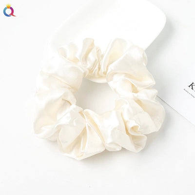 fashion solid color cloth handmade hair band 1 piece