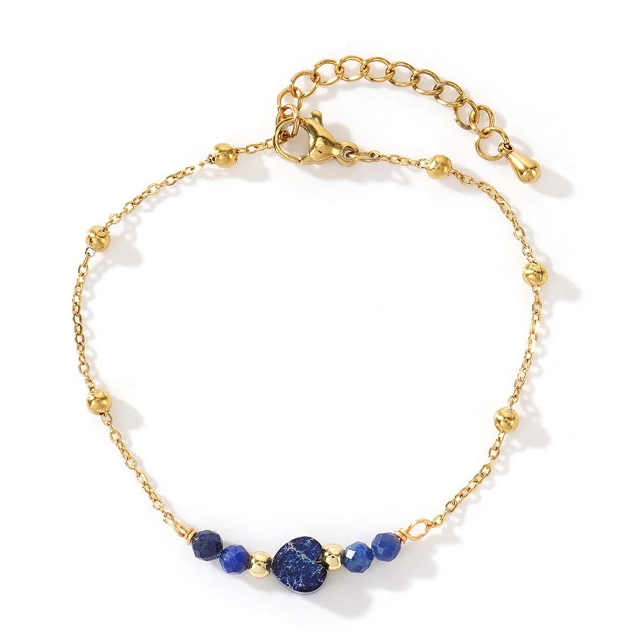 Semi-precious stone Handmade Geometric Bracelets