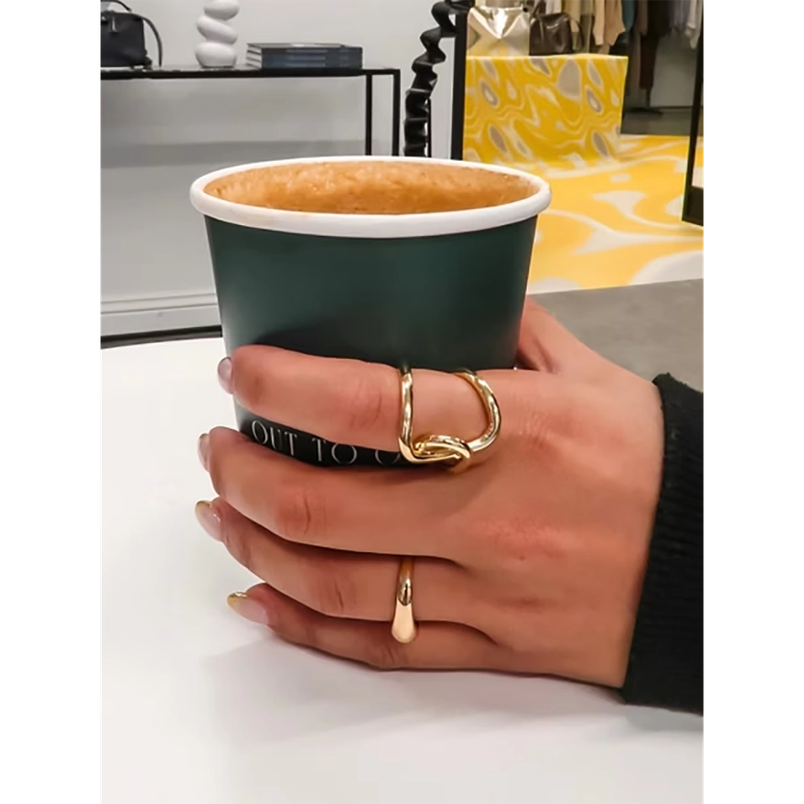 Jewelry Simple Style Classic Style Geometric 304 Stainless Steel Open Rings