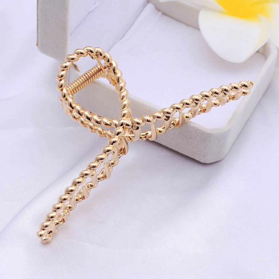 Women's net red hair clip large plate alloy grip women's back head butterfly shark clip hairpin