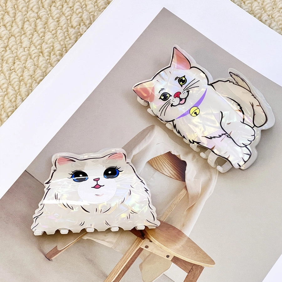 Women's Original Design Cute Lady Animal Acetic acid sheets Hair Claws