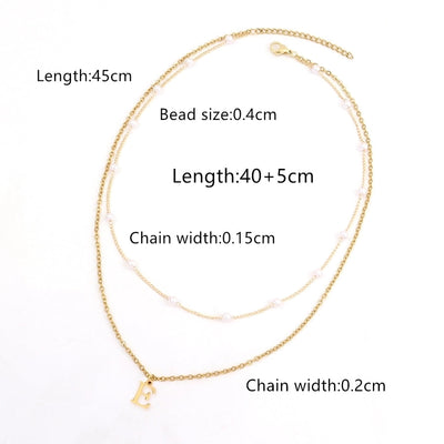 Jewelry Simple Style Commute Letter 201 Stainless Steel 304 Stainless Steel Pendant Necklace