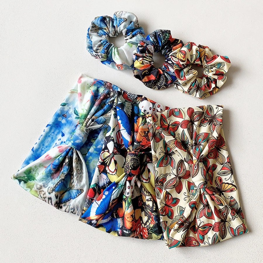 Women's Basic Simple Style Butterfly Hair Band Hair Tie