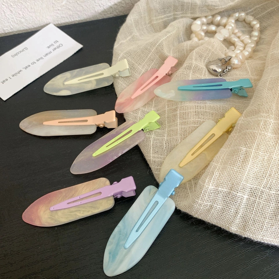 Women's Simple Style Classic Style Solid Color Acetic acid sheets Hair Clip