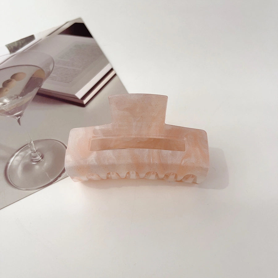 Women's Simple Style Classic Style Color Block Arylic Hair Claws