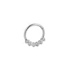 1 Piece Nose Rings & Studs Simple Style Round 304 Stainless Steel Nose Rings & Studs