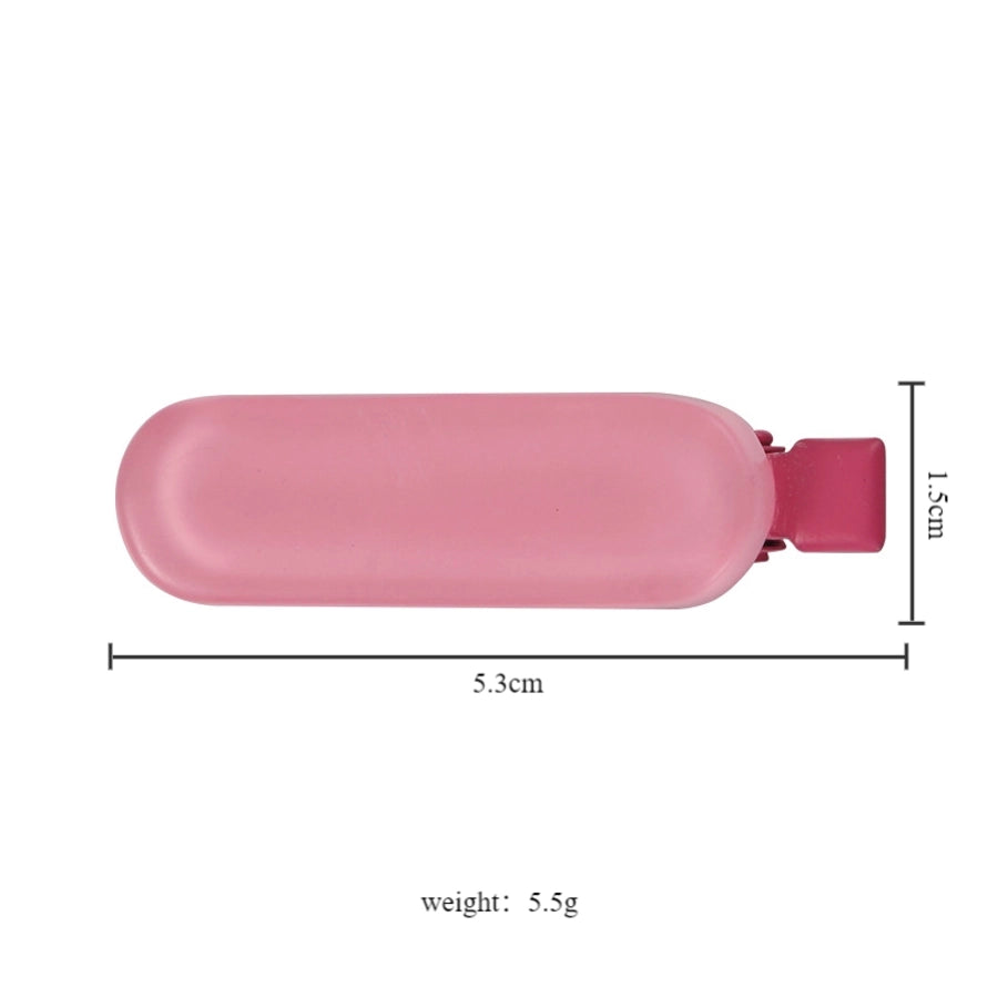 Women's Cute Vacation Sweet Solid Color Arylic Alloy Hair Clip