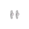 1 Pair Elegant Retro Luxurious Geometric Copper Zircon 24K Gold Plated Hoop Earrings Ear Studs