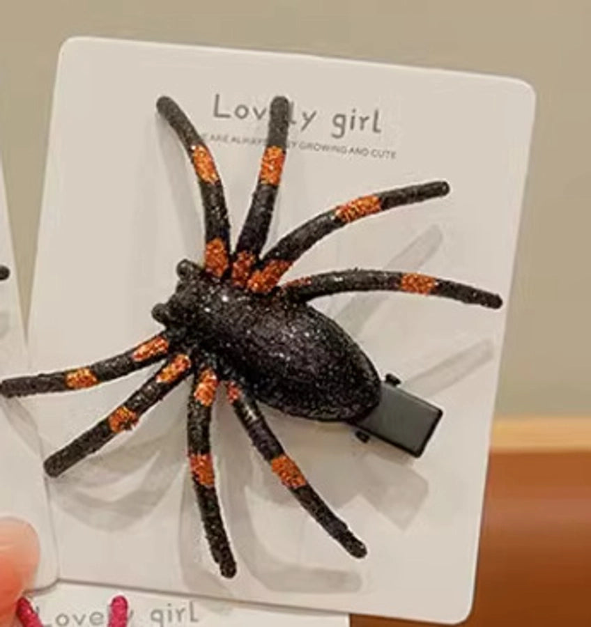 Women's Exaggerated Spider Mixed materials Hair Clip
