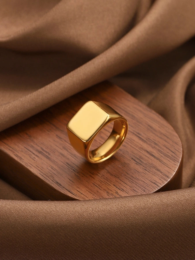 Jewelry Simple Style Geometric 304 Stainless Steel Rings