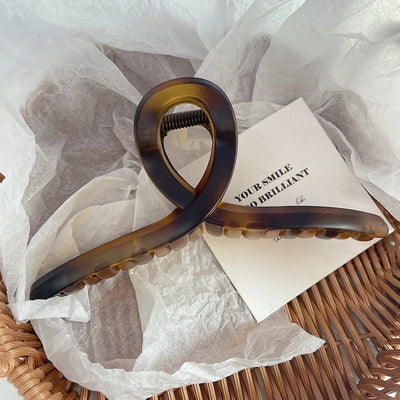 Oversized 15cm Grab Clip Simple Hair Volume Multi-hair Clip Shark Clip Advanced Sense Back Head Hair Headwear