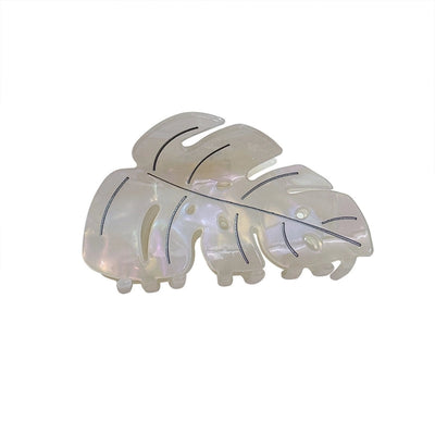 Women's Basic Simple Style Leaves Acetic acid sheets Hair Claws