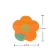women's sweet simple style flower acetic acid sheets hair claws