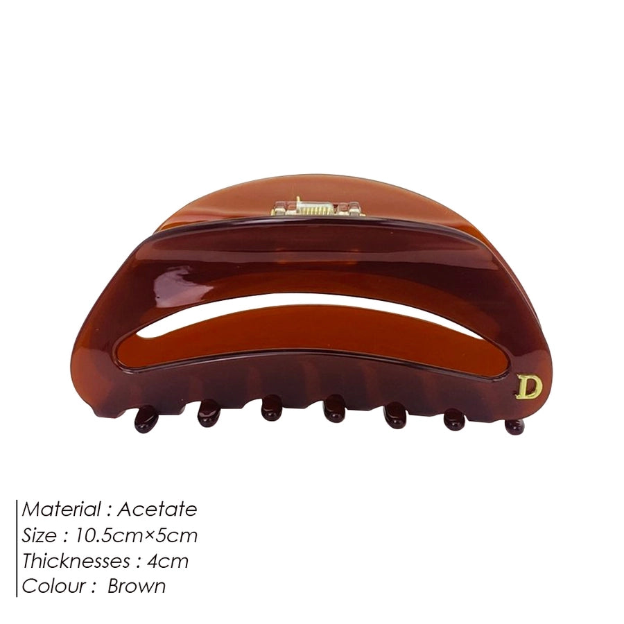 Women's Vintage Style Simple Style Roman Style Letter Acetic acid sheets Hair Claws