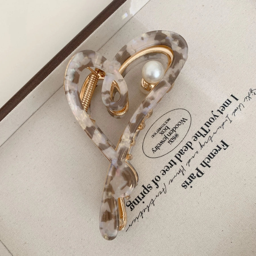 Women's Casual Simple Style Streetwear Geometric Alloy Acetic acid sheets Hair Claws