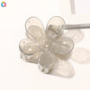 women's fashion flower plastic handmade hair claws