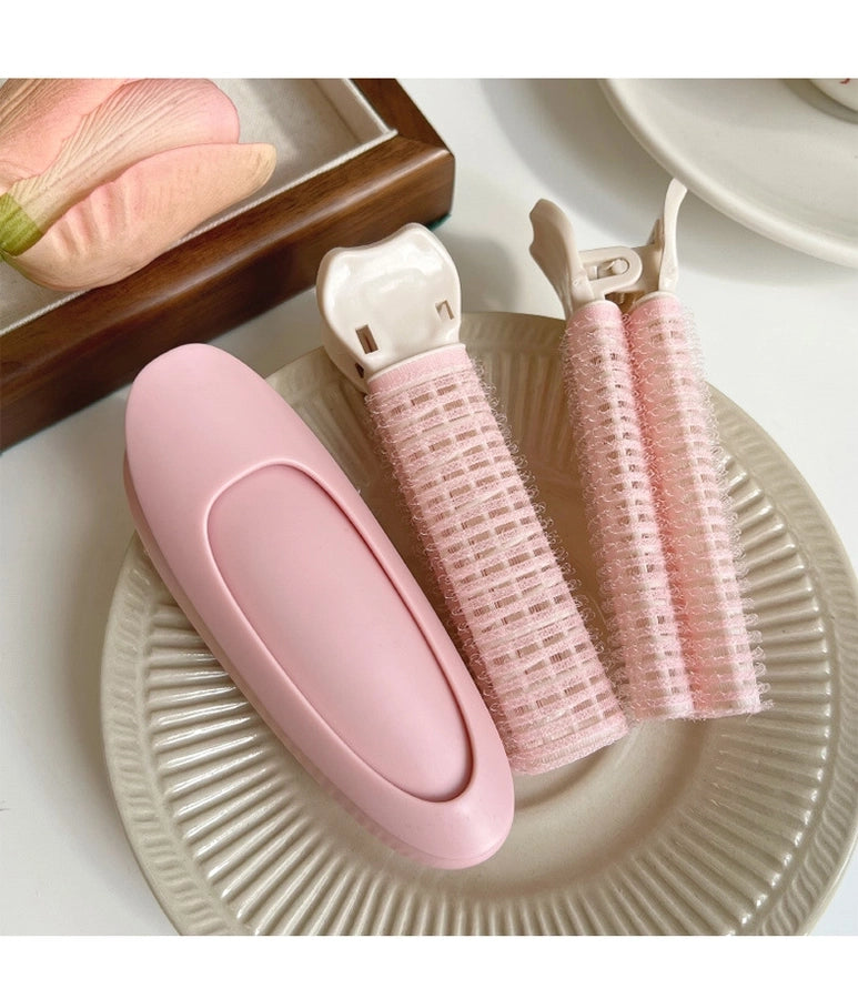 Upgrade pad hair root bangs curly hair loose clip  hairstyle clamshell holder seamless hairpin female high Skull top