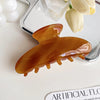 Women's IG Style French Style Color Block Acetic acid sheets Hair Claws