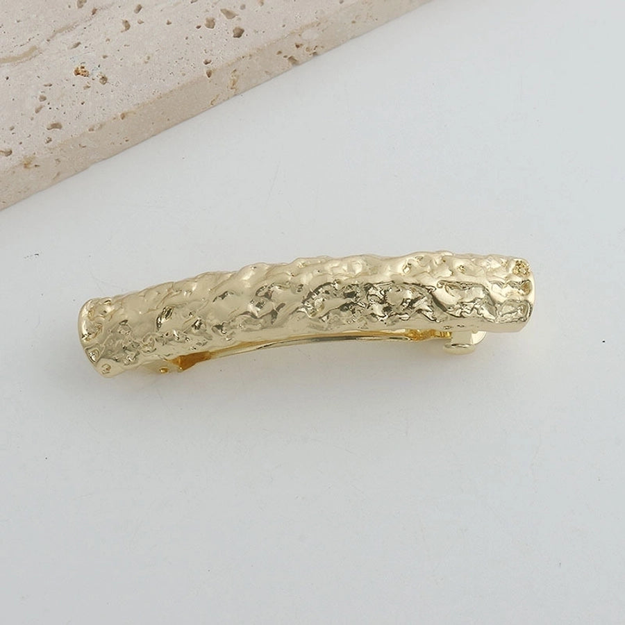 Women's Simple Style Classic Style Color Block Alloy Plating Hair Clip Hair Tie