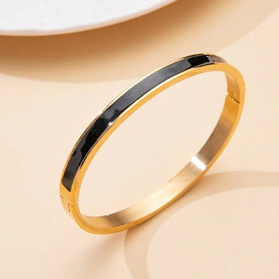 Casual Business Simple Style Geometric 304 Stainless Steel  Bangle