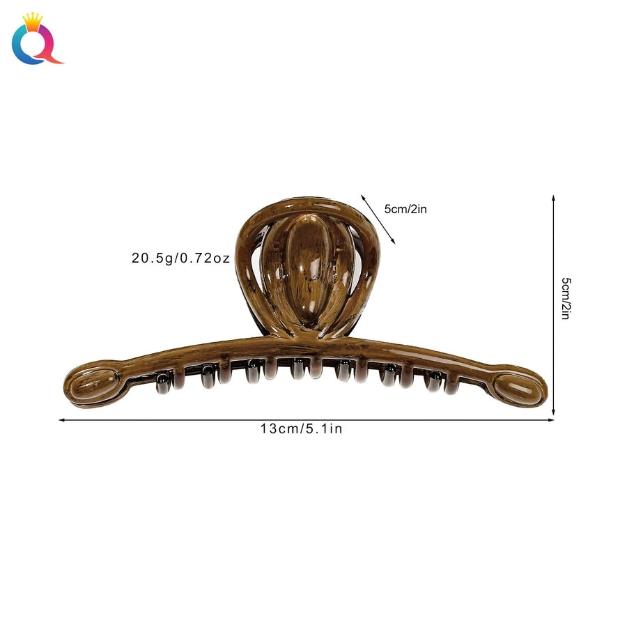 Women's Sweet Simple Style Geometric Plastic Hair Claws