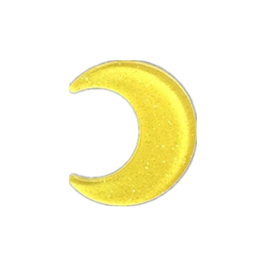 women's sweet moon arylic hair clip