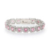 Copper Zircon Plating Inlay Square Zircon Bracelets