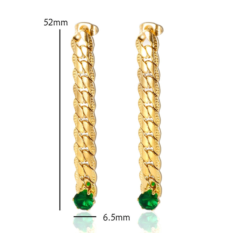 Jewelry Casual Simple Style Geometric 304 Stainless Steel Plating Bracelets Earrings Necklace