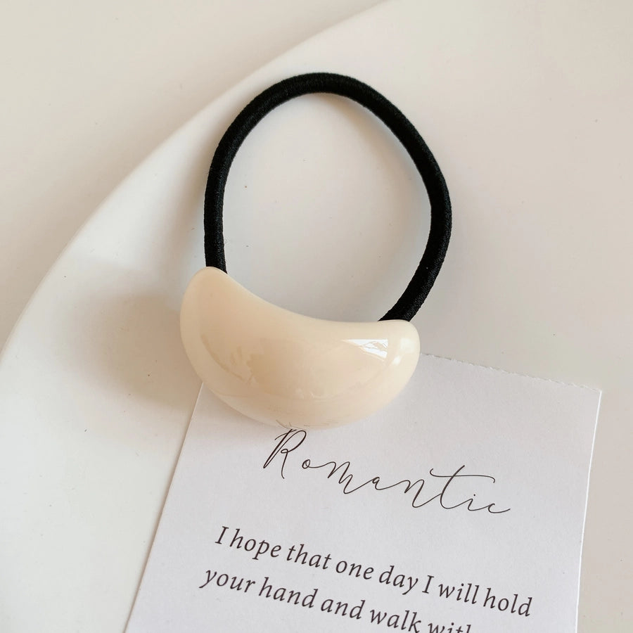 Women's Simple Style Solid Color Arylic Hair Tie