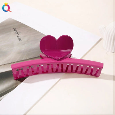 Women's Simple Style Classic Style Solid Color Acetic acid sheets Hair Claws