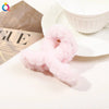 japanese style solid color plastic handmade hair claws 1 piece