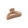 new milk tea coffee color clip elegant temperament hairpin simple hair accessories
