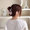 princess cute rabbit plastic cloth inlay rhinestones hair claws
