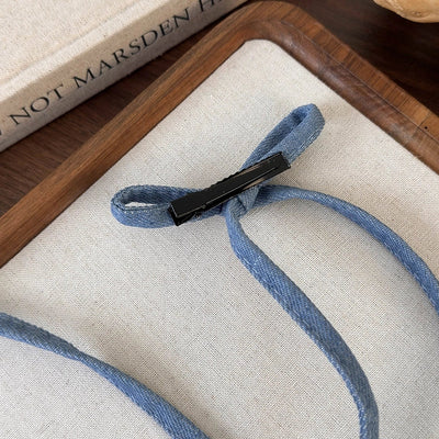 Women's Casual Preppy Style Artistic Bow Knot Alloy Cloth Hair Clip