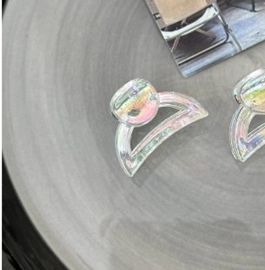 Women's Simple Style Classic Style Flower Butterfly Plastic Resin Plating Hair Clip