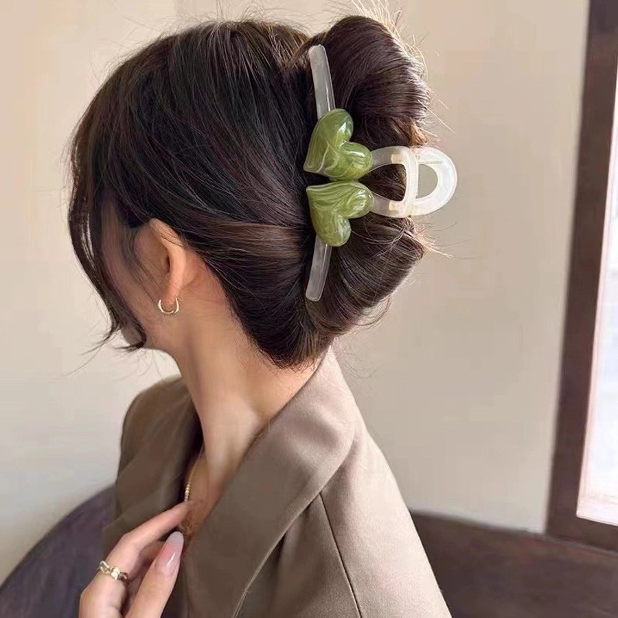 Korean Style Gentle Flower Small Hairpin Female Niche Design Summer  Head Clip Light Luxury High-end Headwear