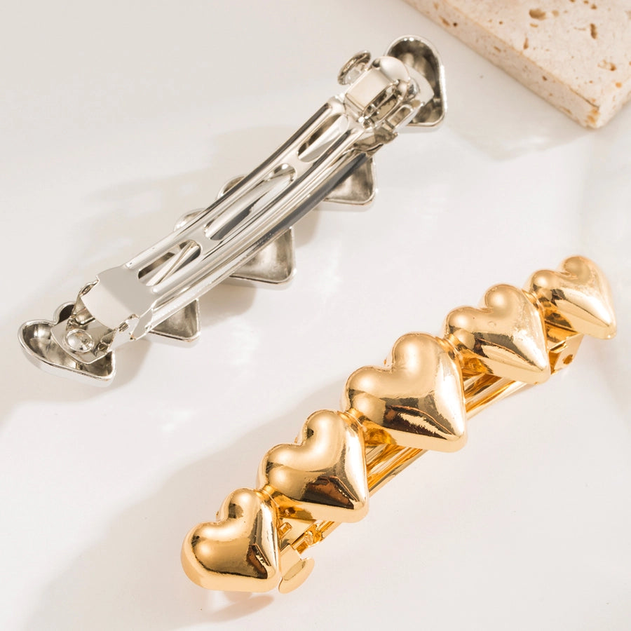 Women's Casual Simple Style Solid Color Alloy Plating Hair Band