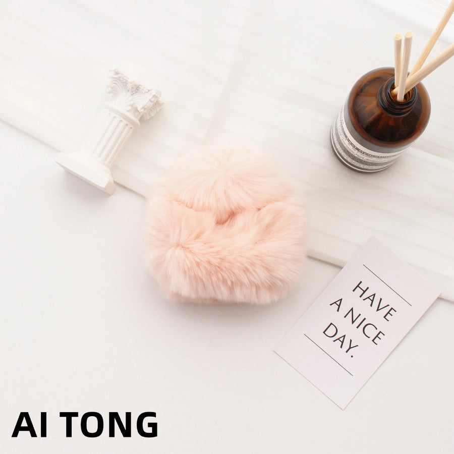 Women's Simple Style Classic Style Solid Color rabbit fur Hair Claws