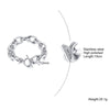 Elegant Simple Style Streetwear Solid Color 304 Stainless Steel 18K Gold Plated Bracelets In Bulk