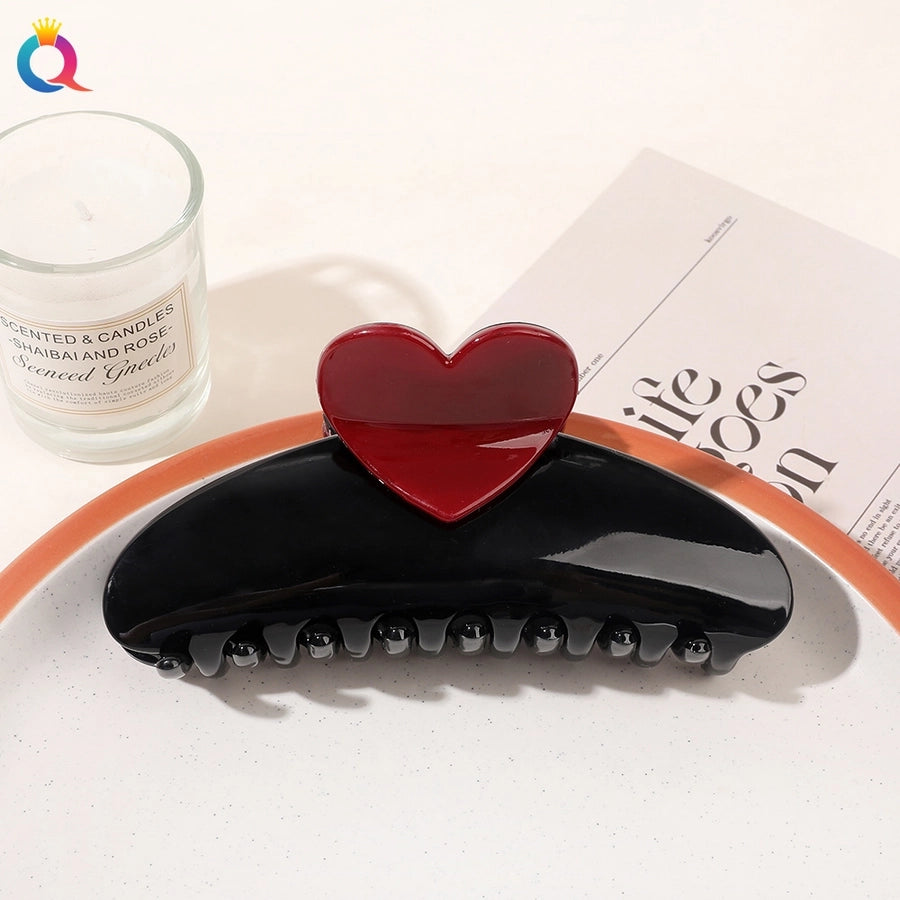 Women's Simple Style Classic Style Solid Color Acetic acid sheets Hair Claws