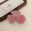 Women's Sweet Simple Style Flower Acetic acid sheets Hair Claws