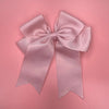 fashion solid color cloth bowknot hair clip 1 piece