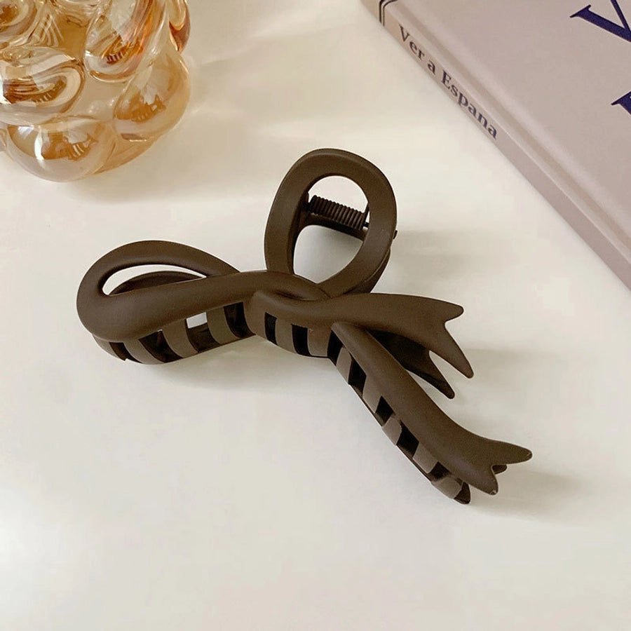 Women's Simple Style Geometric Plastic Resin Hair Claws