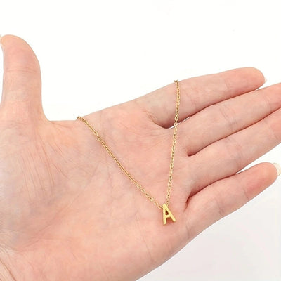 Jewelry Casual Classic Style Letter 201 Stainless Steel 304 Stainless Steel Pendant Necklace